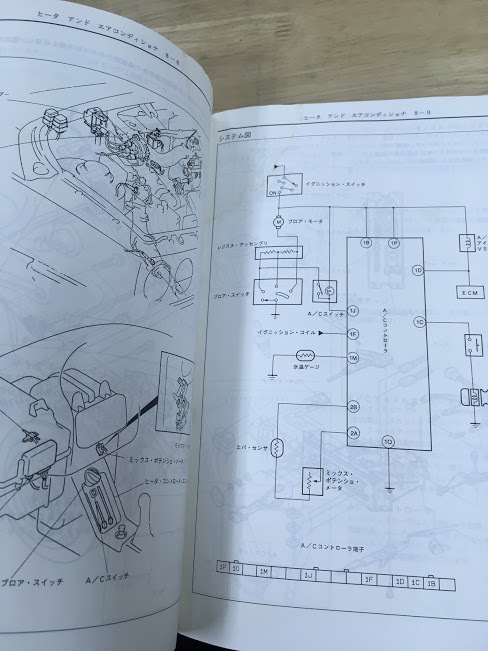 希少】オートザム AZ-1 整備書・新型車紹介・電気配線図セット
