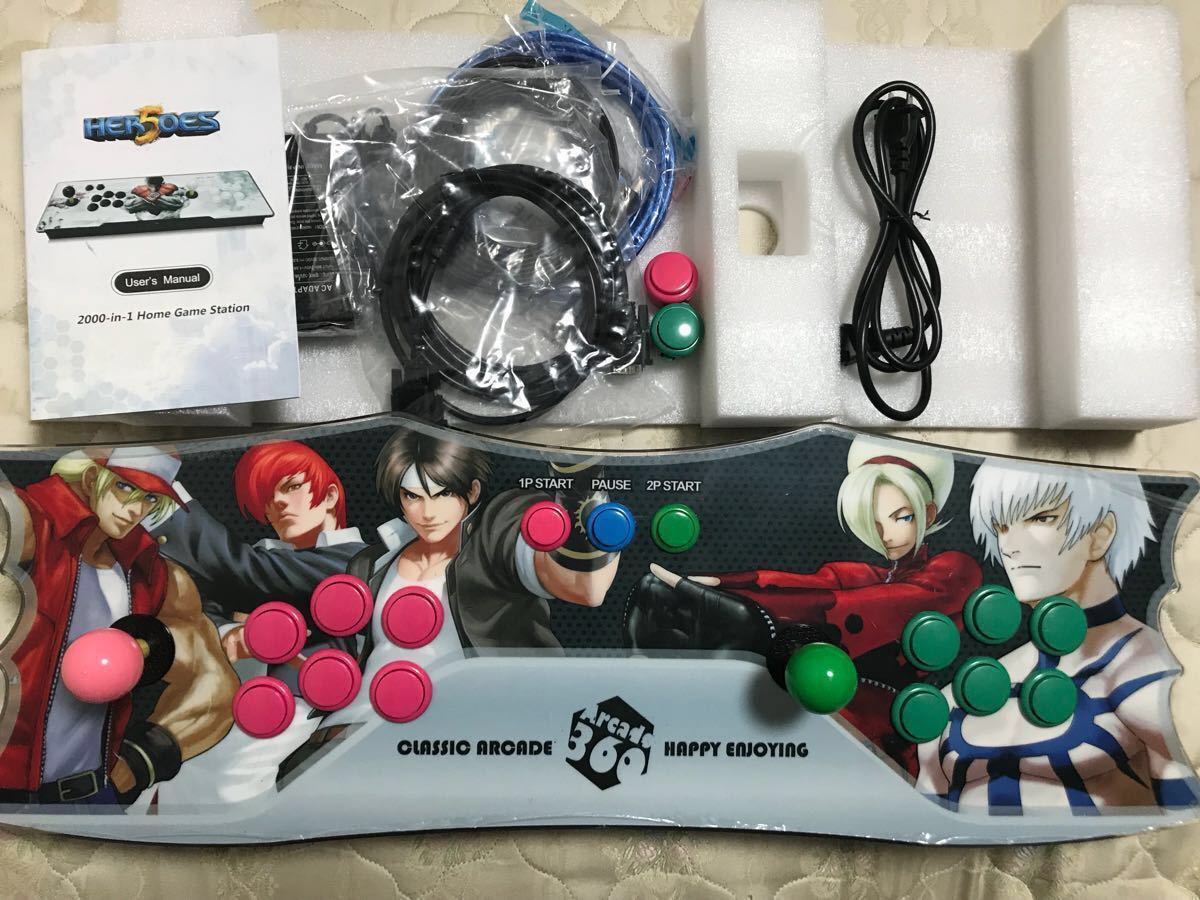 Pandora - in 0 HEROES5 パンドラBOX ミニアーケードゲーム筐体 