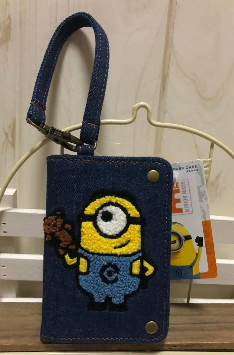 Usj ミニオン パスケース ボブ くま ティム スチュアート ケビン サガラ刺繍 デニム 定期入れ 映画関連グッズ 売買されたオークション情報 Yahooの商品情報をアーカイブ公開 オークファン Aucfan Com
