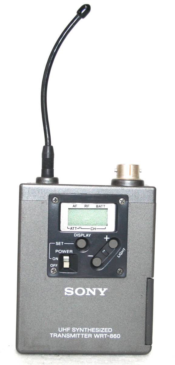 SONY WRT-860 ワイヤレストランスミッター 動作品 SONY ワイヤレス