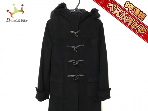 コムサデモード COMME CA DU MODE コート ダッフルコート 黒 