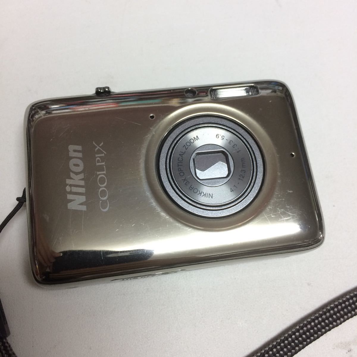 Nikon デジタルカメラ COOLPIX S02 超小型ボディー タッチパネル液晶