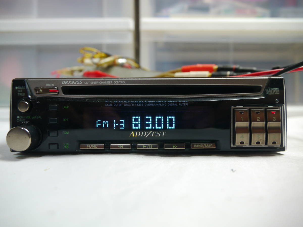 ADDZEST アゼスト アンプレスデッキCD DRX9255EXL - メルカリ ADDZEST