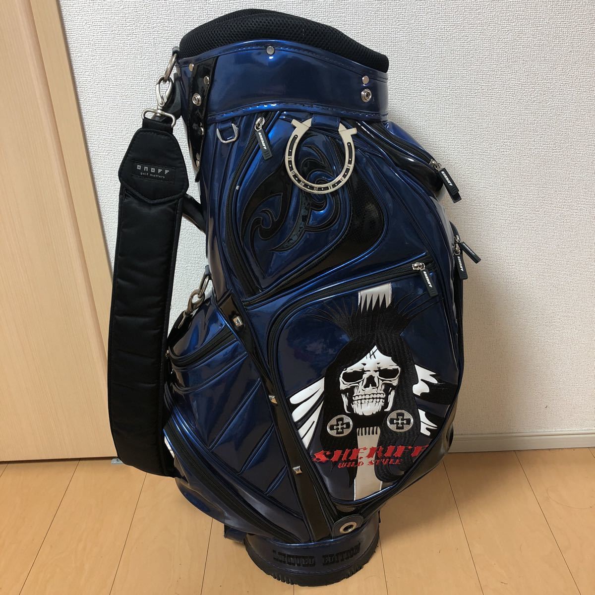シェリフ・SHERIFF・限定モデル・エナメルキャディバッグ キャディ
