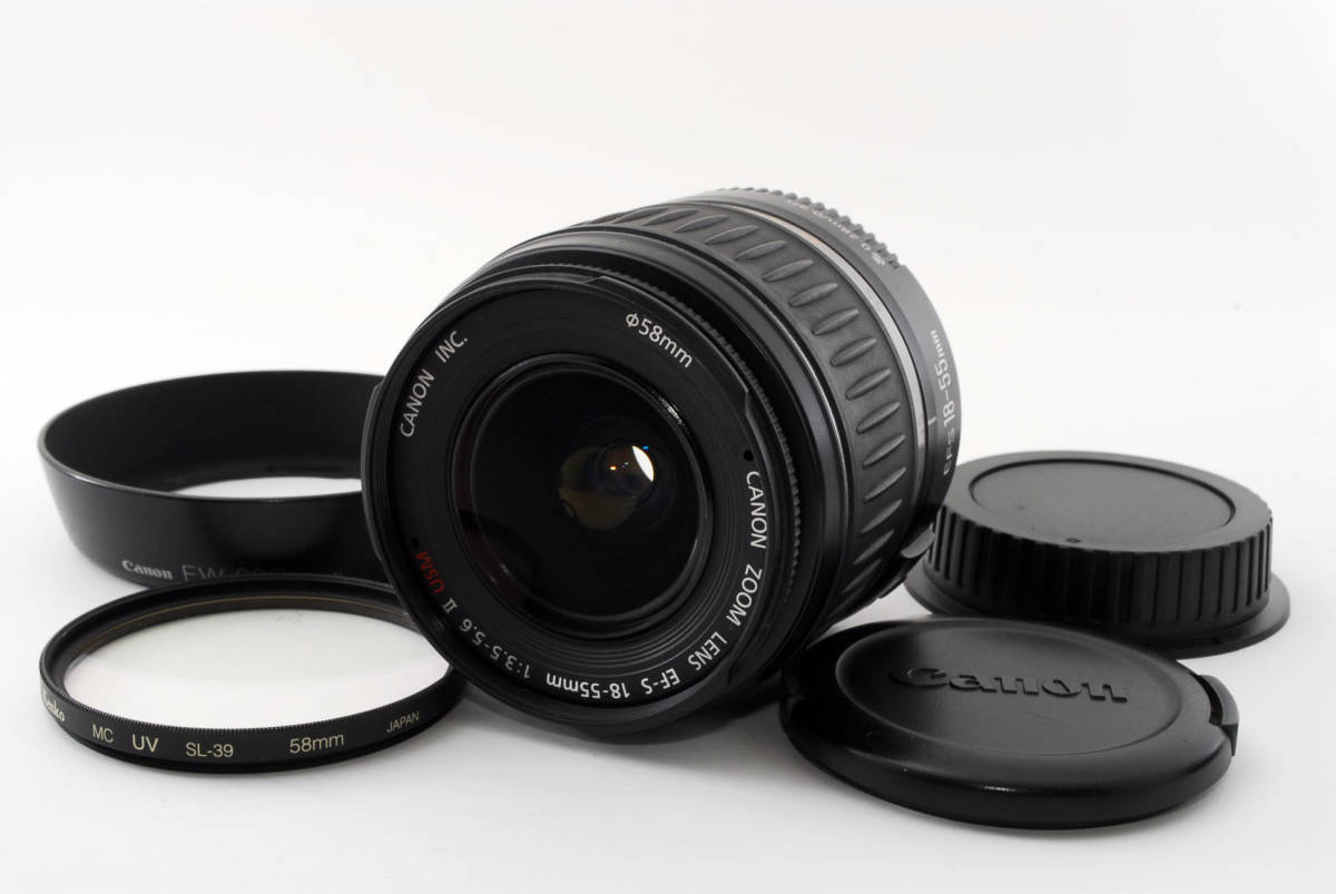  330405 CANON キャノン EF-S 18-55mm F3.5-5.6 ii USM ＃612(キヤノン)｜売買されたオークション情報、yahooの商品情報をアーカイブ公開 - オークファン キヤノン