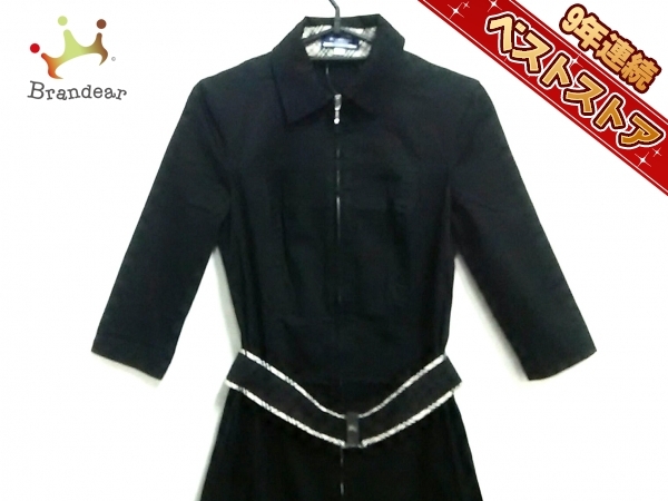  バーバリーブルーレーベル Burberry Blue Label ワンピース サイズ38 M 黒 レディース(ワンピース)｜売買されたオークション情報、yahooの商品情報をアーカイブ公開 - オークファン 女性用
