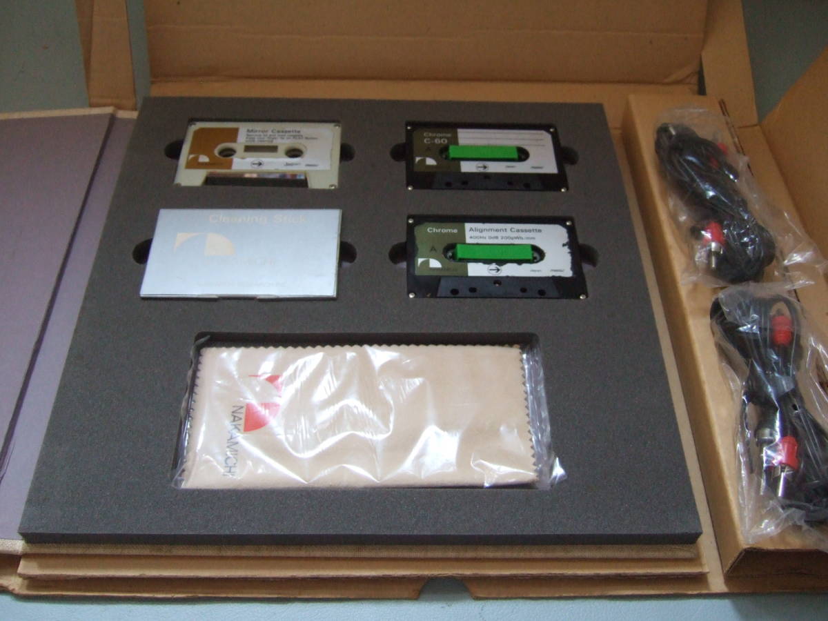 ♪♪ナカミチ Nakamichi カセットデッキ アクセサリーキット