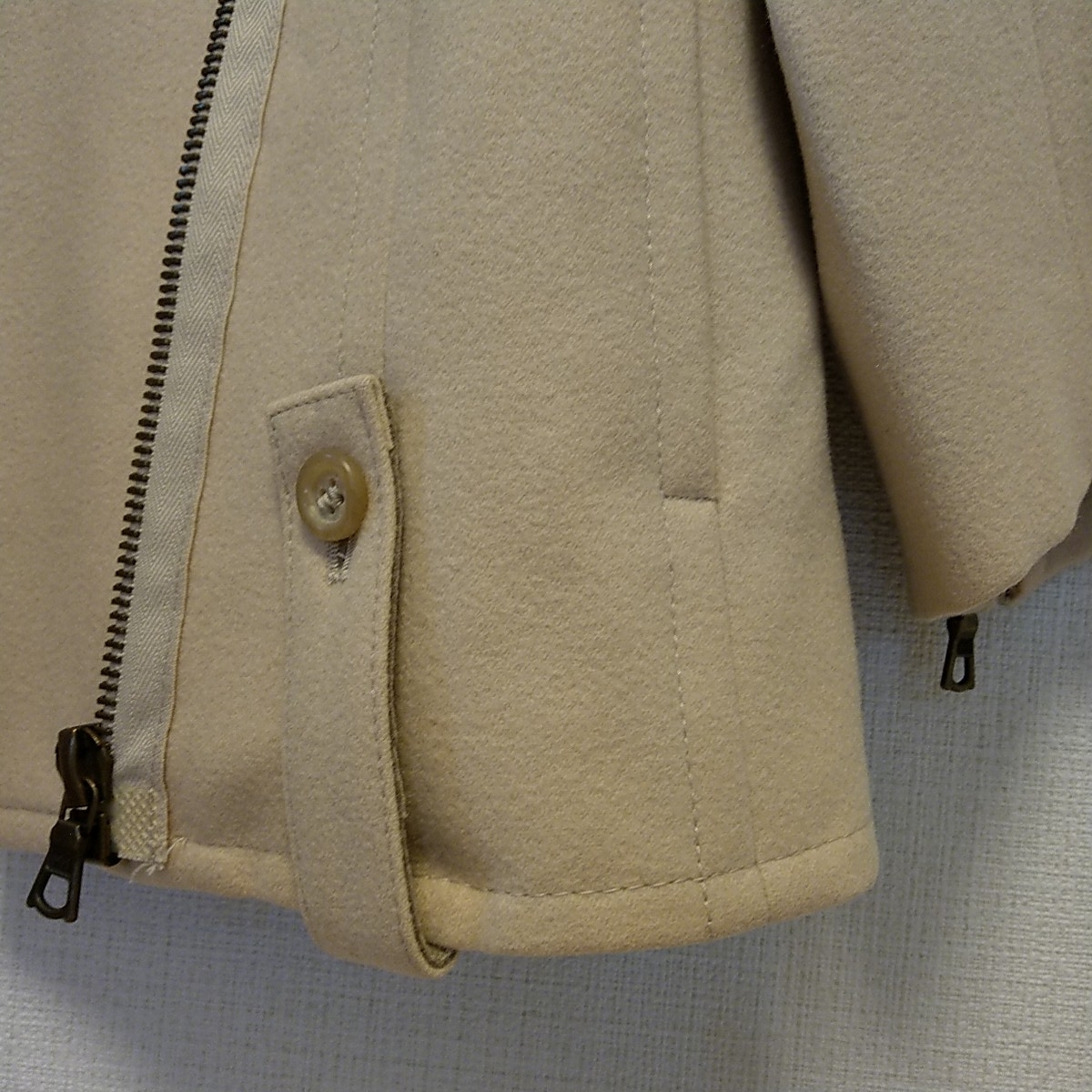 DRIES VAN NOTEN ドリスヴァンノッテンライダースウールジャケット 
