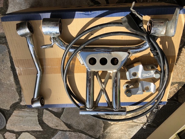シグナスX 1～3型装着可能 DCR製ロンホイキット 多分10cm