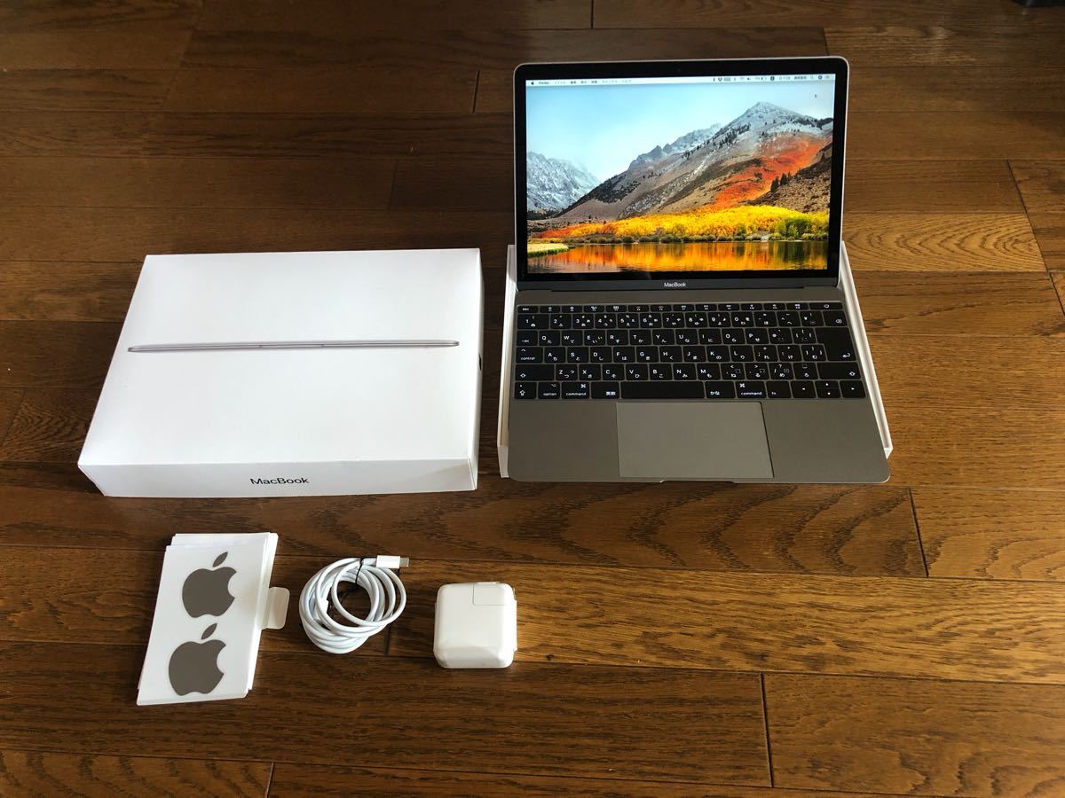 MacBook 使用感浅、極美品!Apple MacBook 12retina 最新版2017 