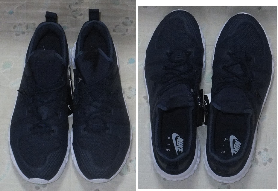 ナイキ Nike AIR ZOOM LWP 27.5 エア ズーム ★ 未使用 新品 紺 軽量　厚底クッションが良い
