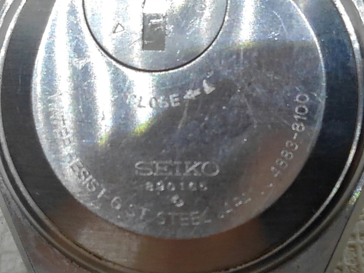 スーペリア SEIKO 4883-8100 セイコー 腕時計 ゴールド クオーツ 