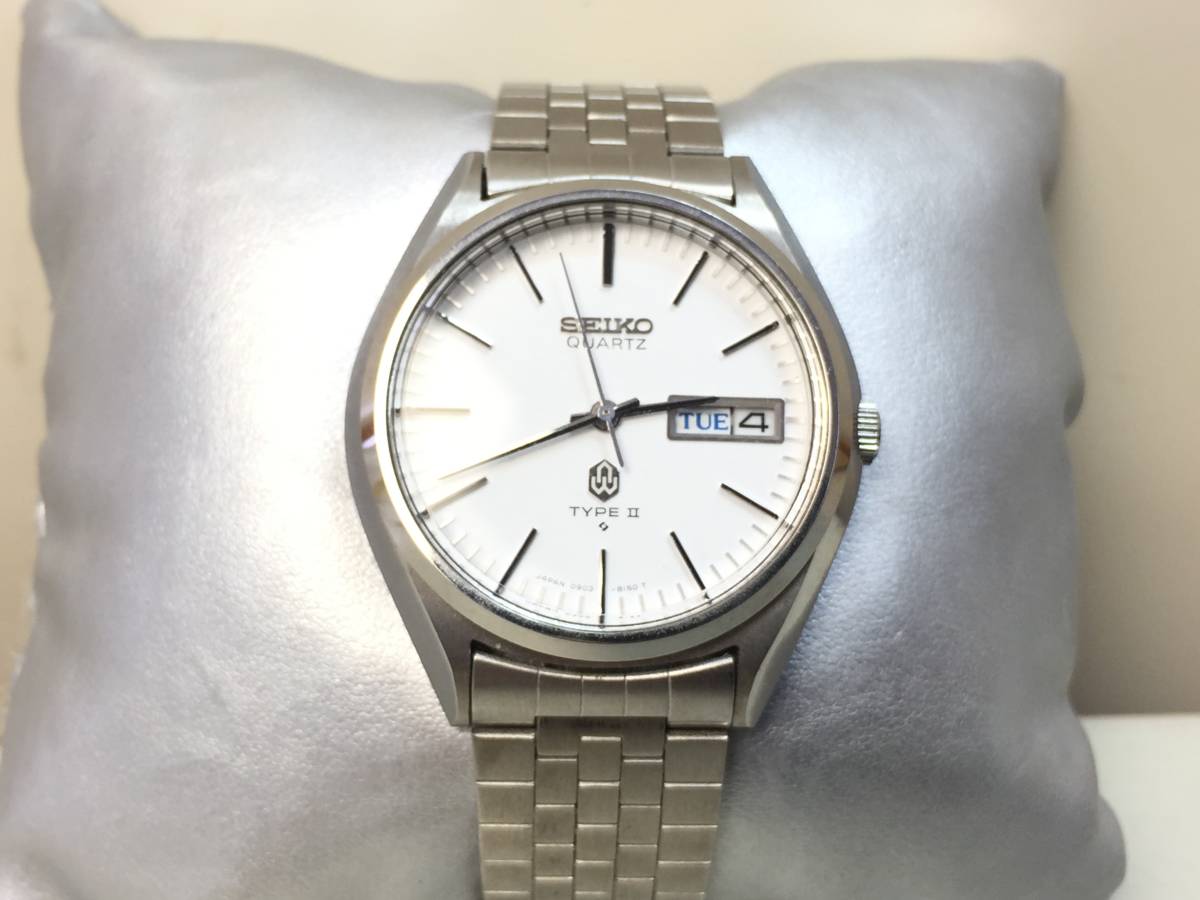 □SEIKO/セイコー QUARTZ/クォーツ TYPE Ⅱ 0903-8110 腕時計□833 