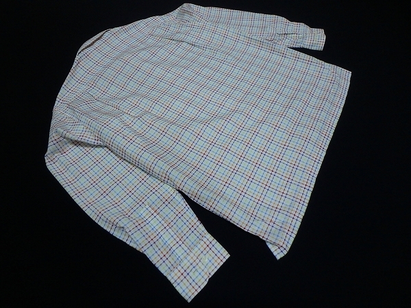 santa fe チェック柄シャツ・48●サンタフェ/BDシャツ/ボタンダウンシャツ/タグ付き未使用品/新品：