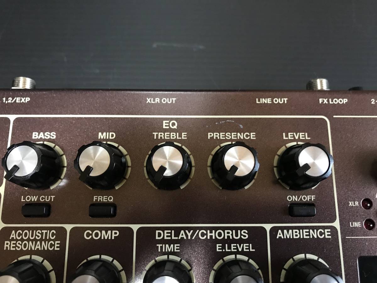 BOSS AD-10 アコースティックギタープリアンプ エフェクター