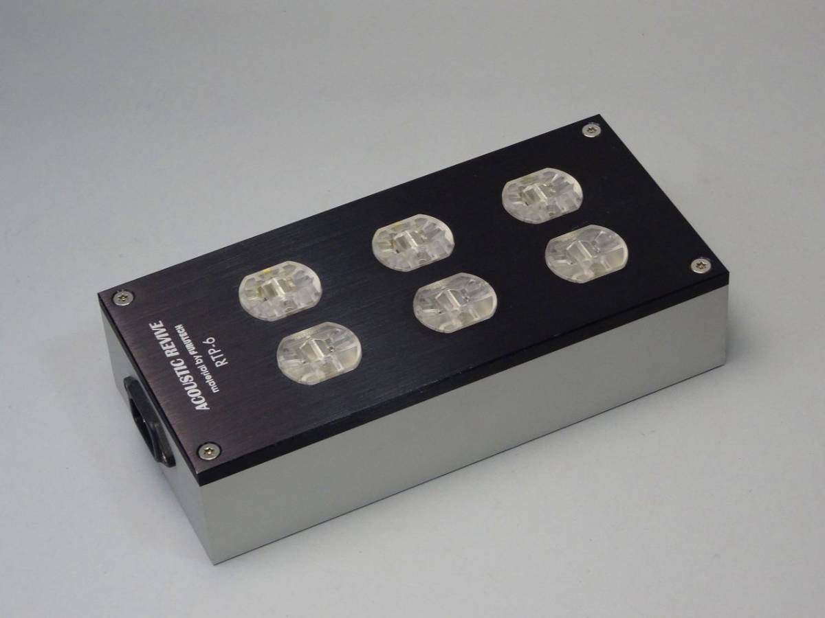  航空機レベル筐体 ACOUSTICREVIVE アコリバ RTP-6 電源タップ(その他)｜売買されたオークション情報、yahooの商品情報をアーカイブ公開 - オークファン その他