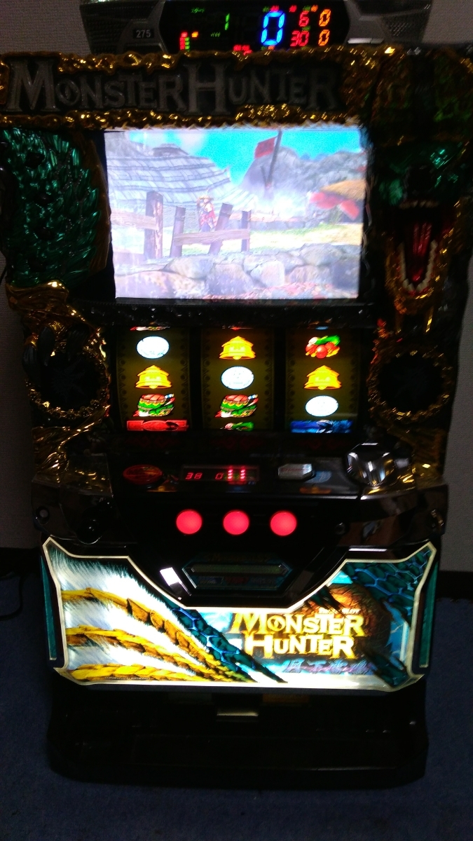 実機 税込 モンスターハンター月下雷鳴 パチスロ実機 スロット 実機 税込 モンスターハンター月下雷鳴 パチスロ実機 スロット