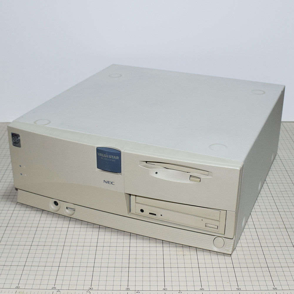 中古整備済み NEC PC-9821v166/S5D2 Windows95/MS-DOS USB，MIDI，PCI