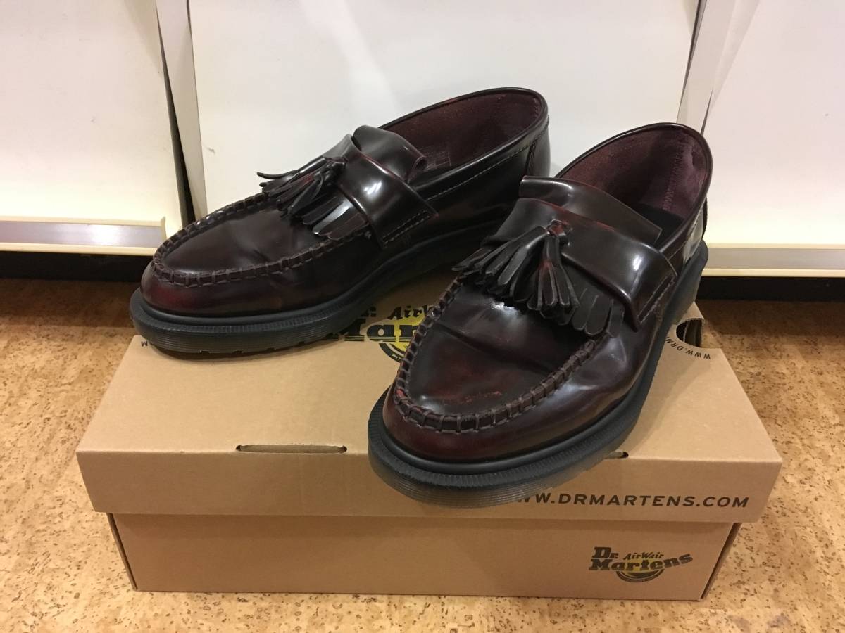 Dr.Martens ドクターマーチン ADRIAN タッセルローファー チェリー