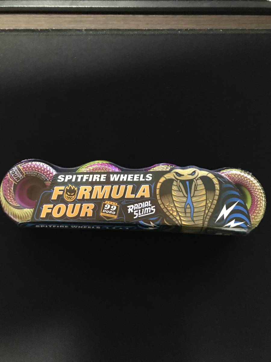 SPITFIRE WHEELS FORMULA FOUR 52ｍｍ 99DURO RADIAL SLIMS F4 新品 即決 スピットファイア ウィール スケートボード スピットファイヤ