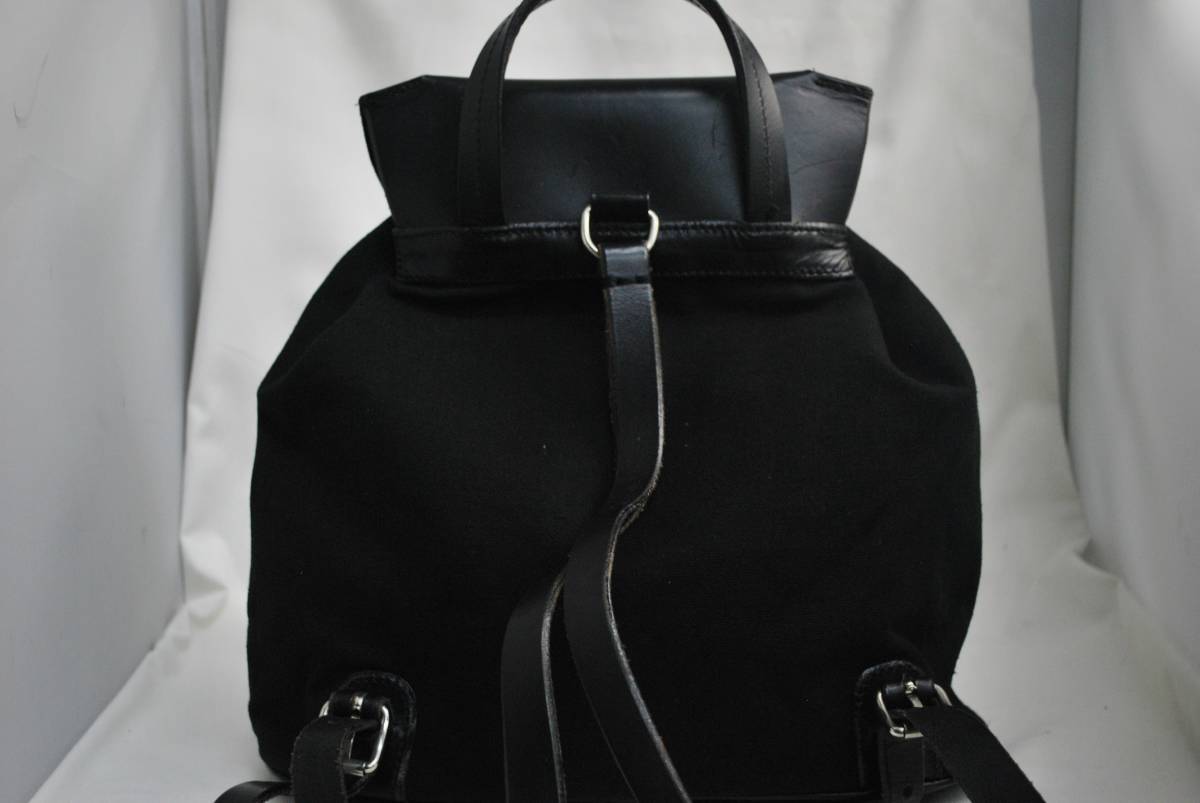値下・値下げ 【FENDI】 フェンディ リュックサック キャンバス×レザー 