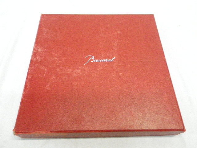 □1787 Baccarat バカラ ミルニュイプレート 21cm 【公式通販】