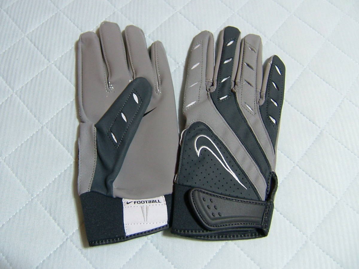 新品 NIKE ナイキ アメフトグローブ Magnigrip Elite Remix FOOTBALL GLOVES (Ｌ) 送料無料_2