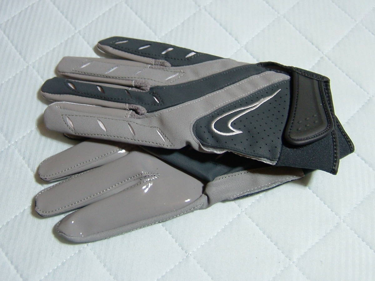 新品 NIKE ナイキ アメフトグローブ Magnigrip Elite Remix FOOTBALL GLOVES (Ｌ) 送料無料_5