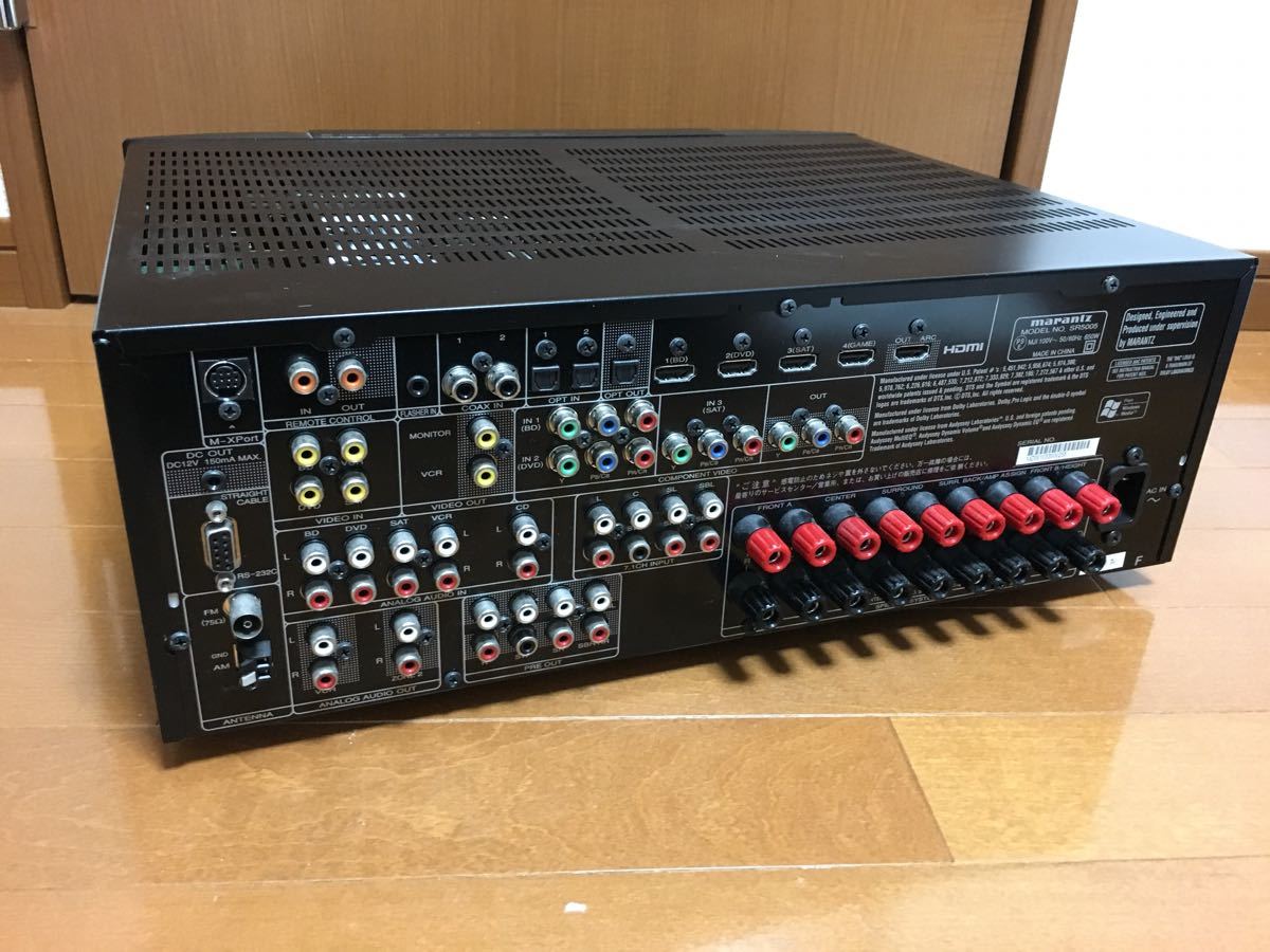 marantz マランツ sr5005 7.1ch AVアンプ SR5005 AVアンプ [ブラック