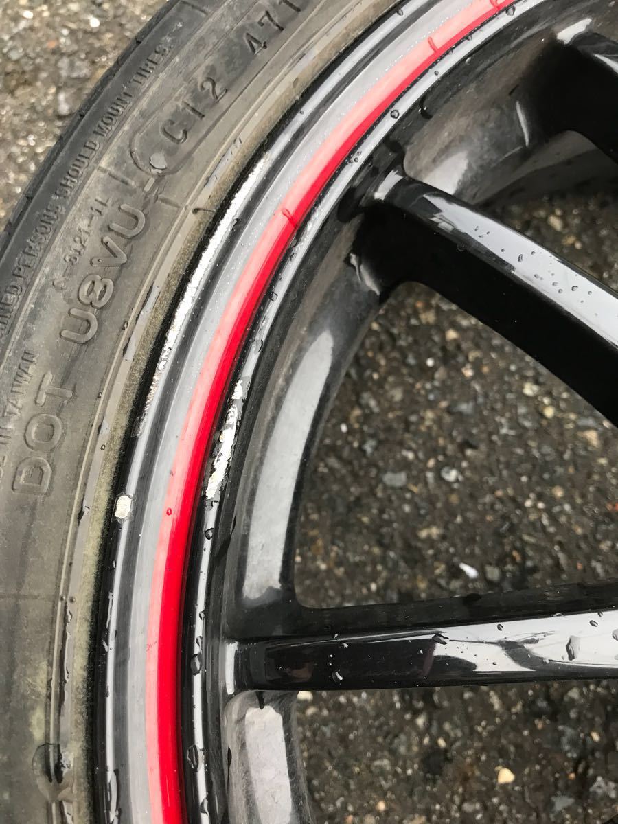 BADX S-HOLD 15インチ 5J +45 ２本のみ タイヤはおまけ！！ワゴンR アルト アルトワークス ミラ ekワゴン ムーヴ 等に！