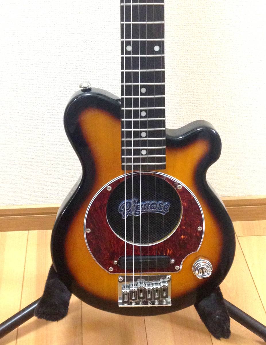 楽器・機材 【美品】Pignose ケース 保証書 ギター PGG200FM