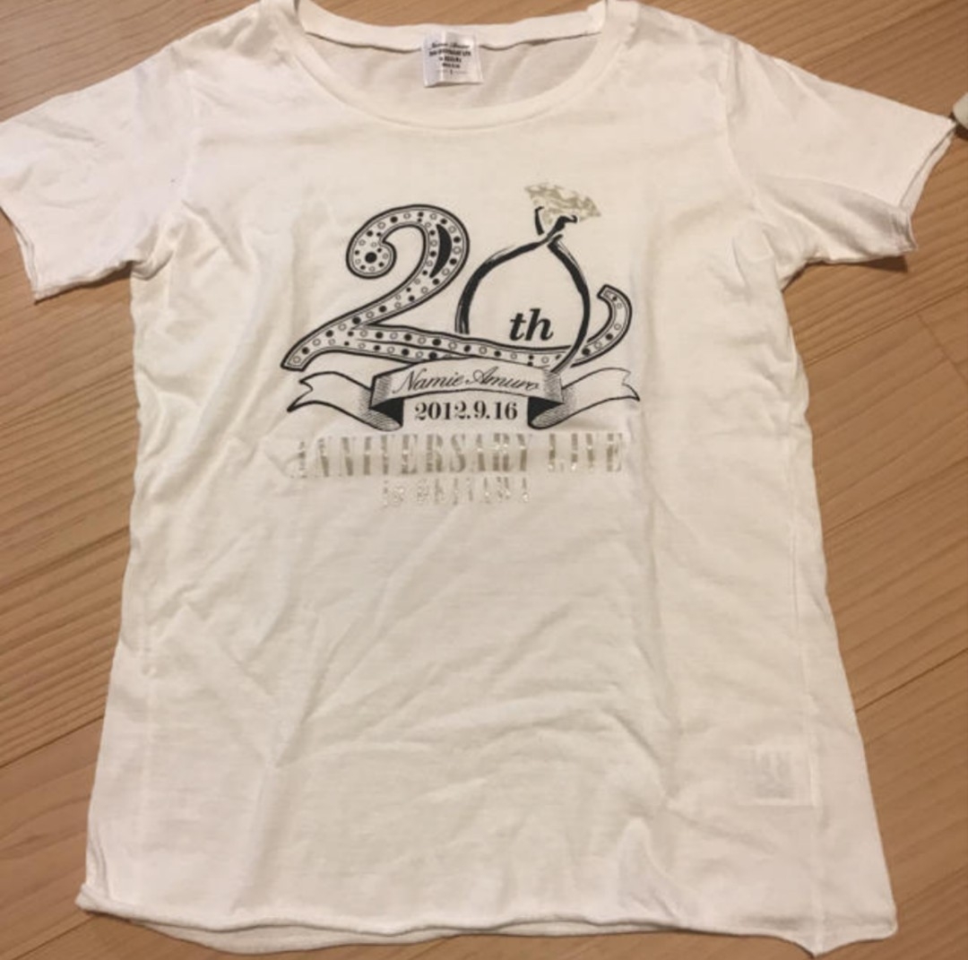 安室奈美恵 Tシャツ 20周年 沖縄 アニバーサリー レア ライブTシャツ