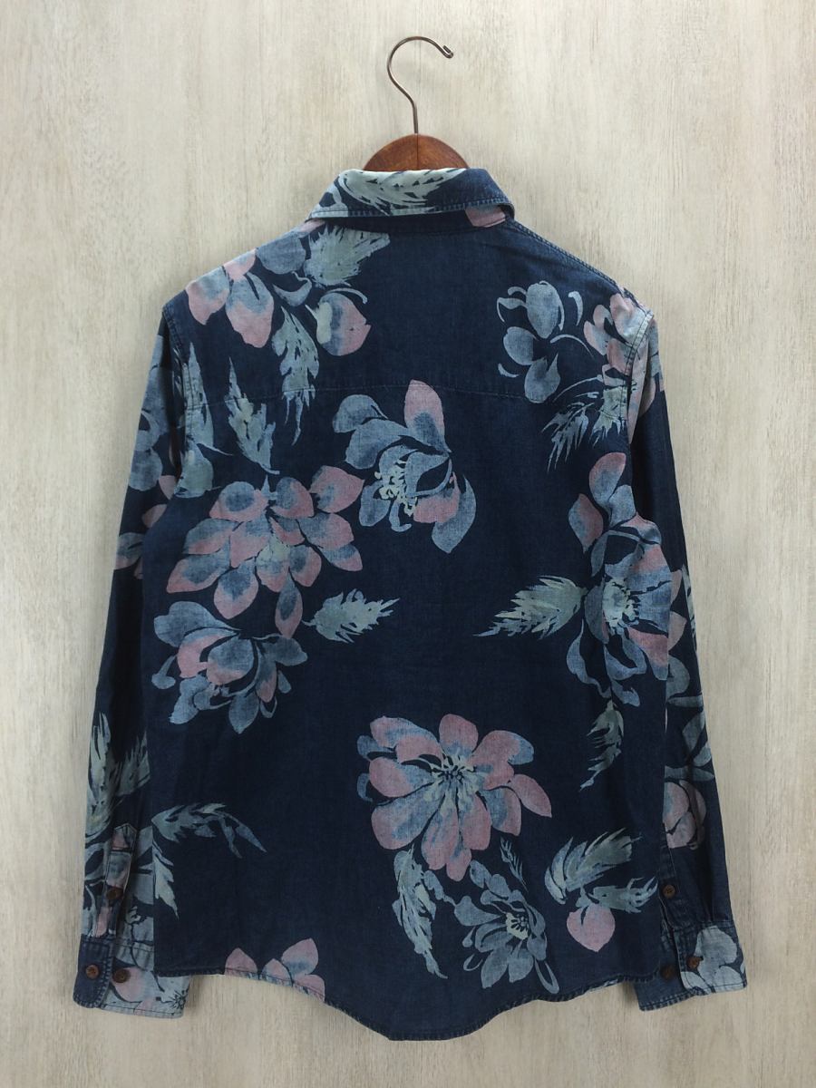 パラスパレス　花柄長袖シャツ PallasPalace◇長袖シャツ/4/コットン/NVY/花柄 【公式通販】