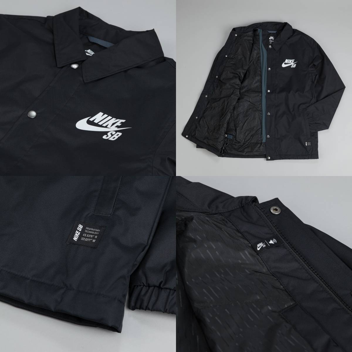 Nike NIKE SB SNOWBOARDING ASSISTANT COACHES JACKET BLACK / Mサイズ