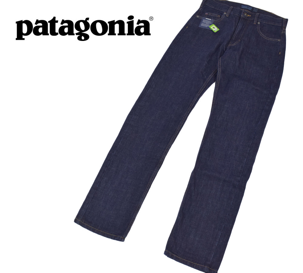 新品 patagonia FLANNEL LINED STRAIGHT FIT JEANS 32 × 32 フランネル 