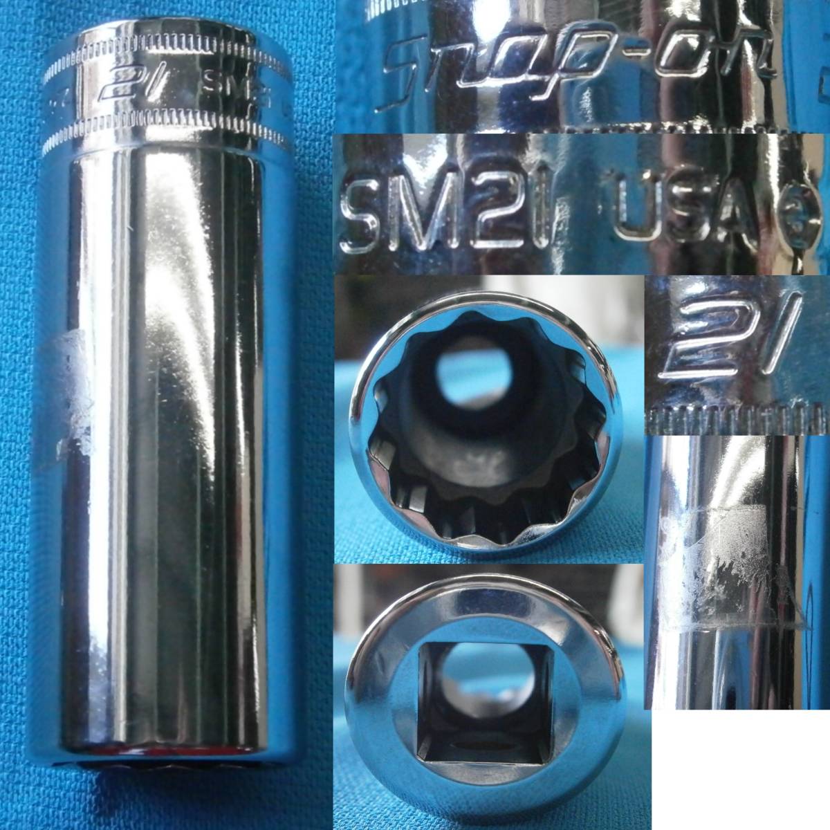 Snap-on 0 スナップオン 1 SM 1⁄2インチ フランク ドライブ ディープ 