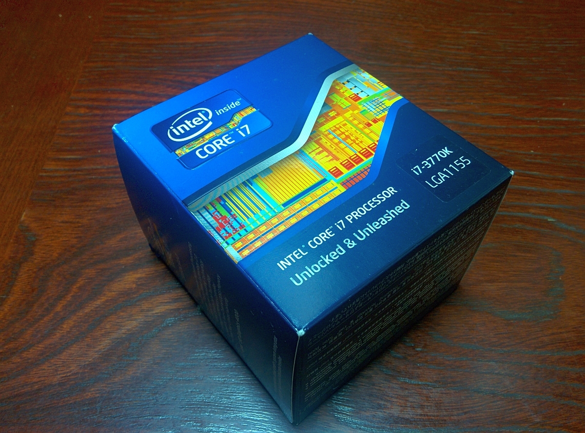 Core i7 3770K BOX インテル i7-3770K、遂に殻割り。 PCと映画とテレビと、