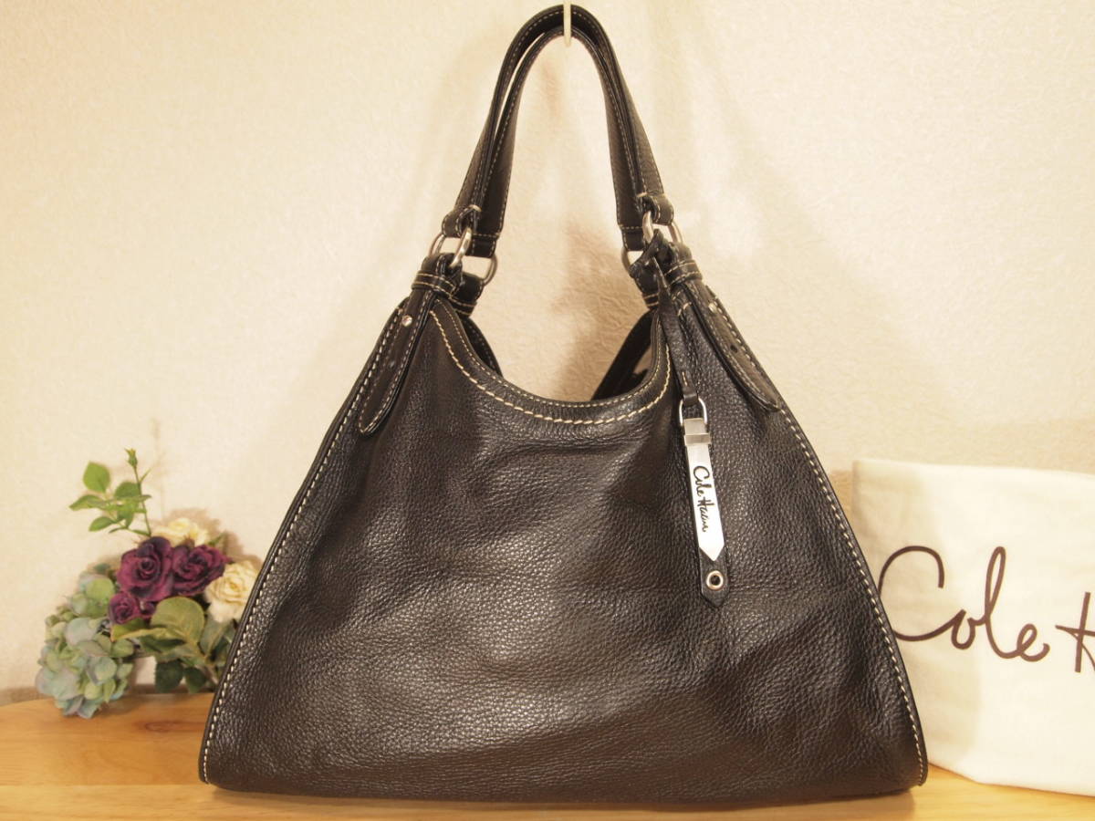 極美品 COLE HAAN コールハーン くったり柔らか イタリアレザー A 