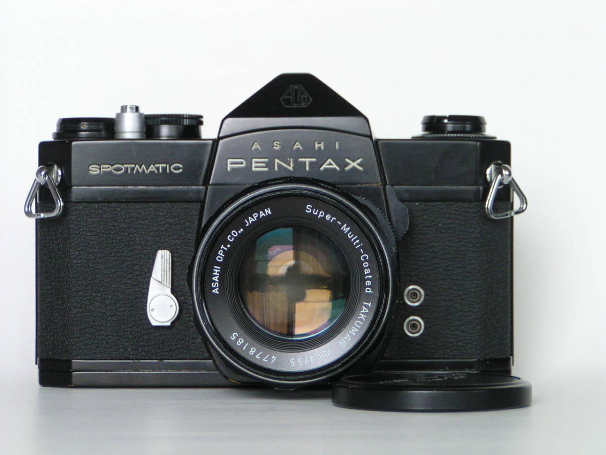 PENTAX SP 黒／Super-Multi-Coated TAKUMAR 1:1.8/55mm 完動品 PENTAX