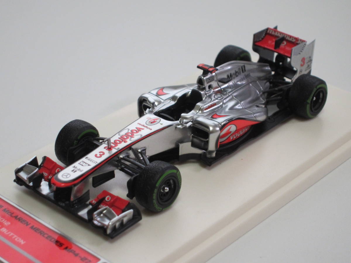限定SALE，送料無料 Tameo マクラーレン メルセデス MP4-27 ブラジルGP 2012 Winner J.バトン(レーシングカー)｜売買されたオークション情報、yahooの商品情報をアーカイブ公開 - オークファン レーシングカー