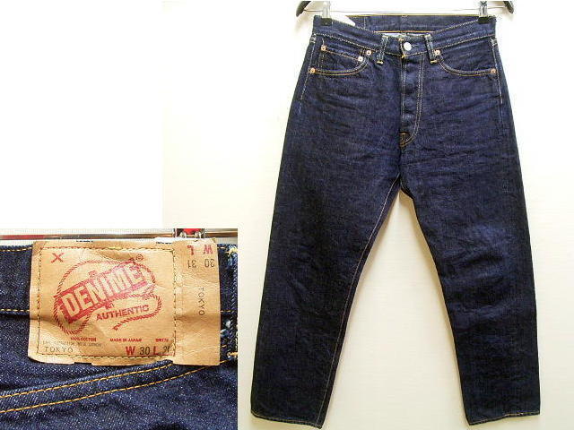 DENIME - ⁄ W29 TOKYO東京モデル BLUE 0 TRUE EDITIONの経年変化・色