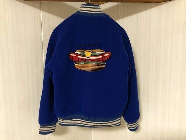 ヒューマンメイド HUMAN MADE HOT DOG CLUB JACKET 紺(L) スタジャン 