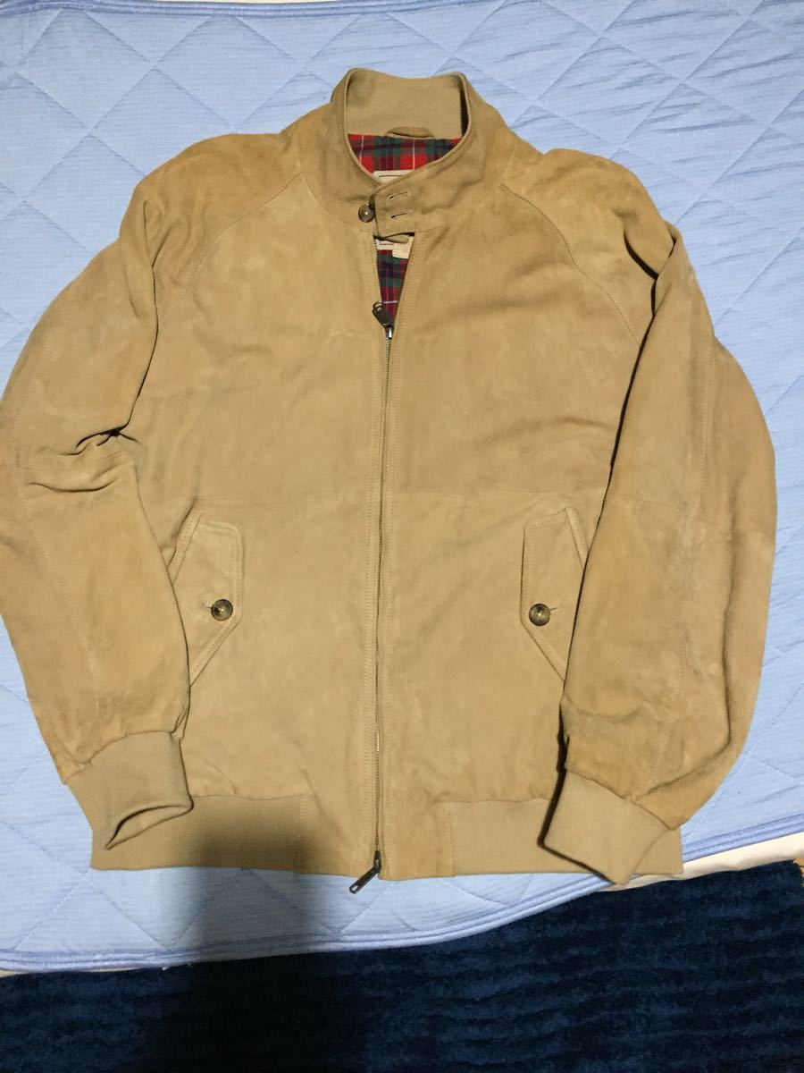 驚きの破格値，安い BARACUTA バラクータ G-9 スウェード スイングトップ サイズ46(XLサイズ以上)｜売買されたオークション情報、yahooの商品情報をアーカイブ公開 - オークファン ジャンパー、ブルゾン一般