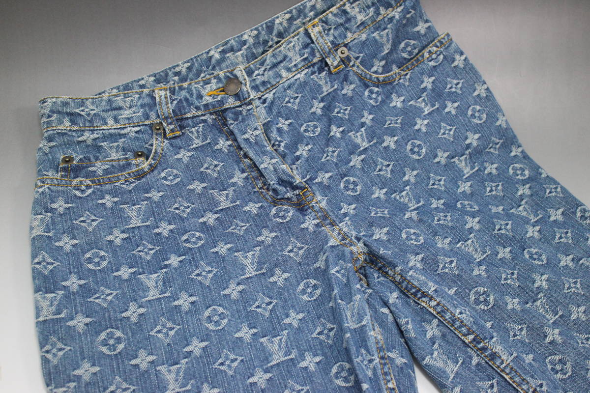 ハーフパンツ VUITTON デニム モノグラム - LOUIS (Louis ルイヴィトン 