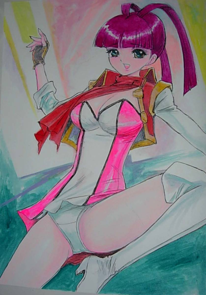 勇者王ガオガイガー 合致実背景付きセル画 卯都木命 【公式通販】