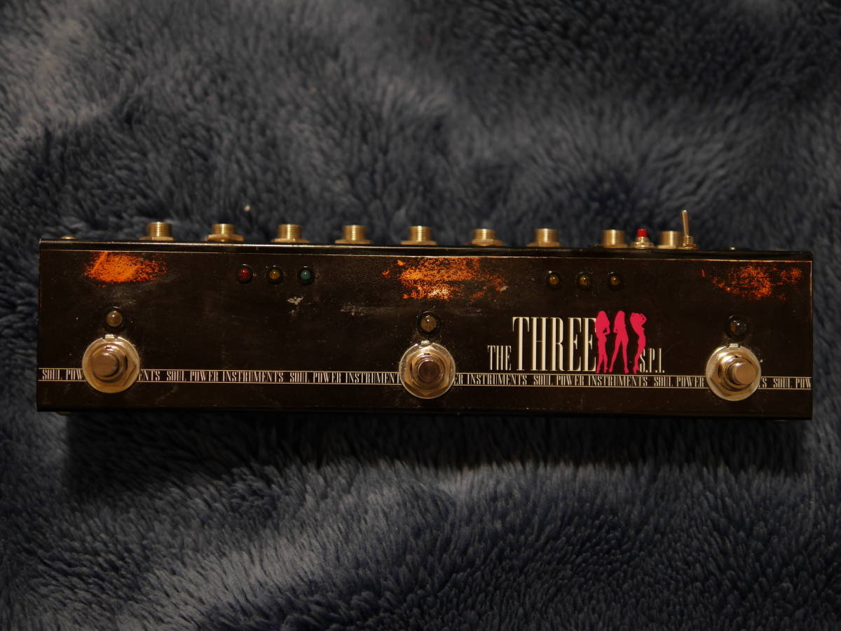 SPI THE THREE プログラマブルスイッチャー エフェクター】SoulPowerInstruments(SPI)製 THE THREE スイッチャー