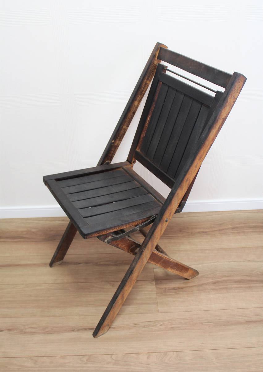 Folding chair アンティーク 折りたたみ椅子 アンティーク