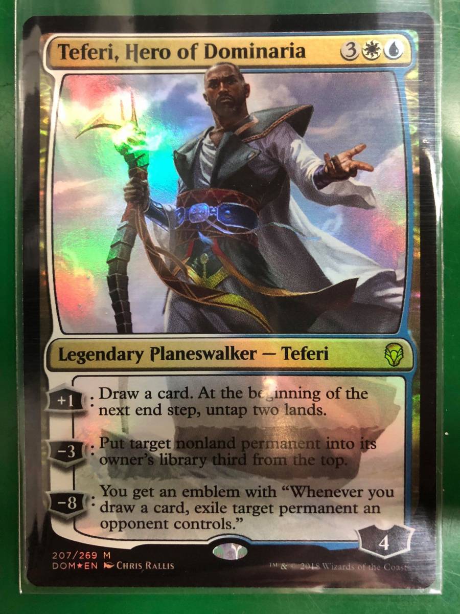 MTG ドミナリアの英雄、テフェリー 英語 foil 2枚 Foil《ドミナリアの