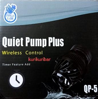 ★待望 新機種 静音耐久性型 CoralBox 水流ポンプ 省エネ 【 QP-5Plus × 1台】 多機能７モード付 逆回転可 タイマー設定可 送料込 保証付 