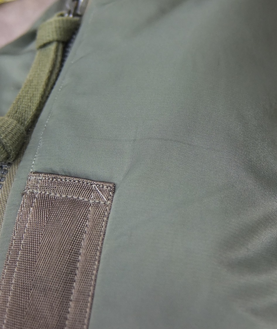 東洋 バズリクソンズ LION UNIFORM INC. MA-1 フライトジャケット 緑 L